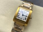 Cartier Tank Française watch,Yellow Gold,Small Model - Image 10