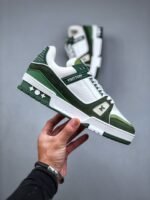 Louis Vuitton Sneakers blue green - Shoes - Image 3