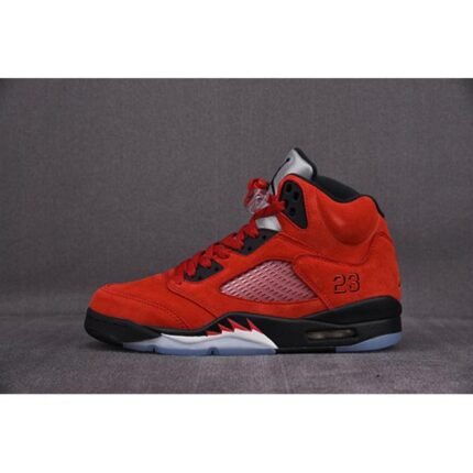 Air Jordan 5 Raging Bull 2021 Red Suede DD058 - Shoes