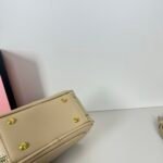 Miu Miu Leather Shoulder Bag - Image 8