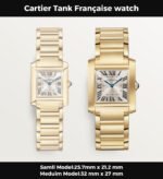 Cartier Tank Française watch,Yellow Gold,Small Model - Image 2