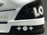 [TOP] Louis Vuitton Trainer Black White - Shoes - Image 4