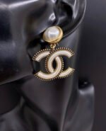 Chanel Pendant Earrings - Image 3