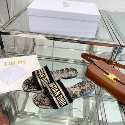 Dior Dway Slide Sandals Slippers - Shoes