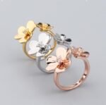 Van Cleef & Arpels Frivole Between the Finger ring, Yellow gold, diamonds - Image 5