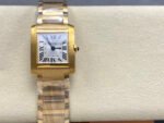 Cartier Tank Française watch,Yellow Gold,Small Model - Image 5