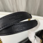 SAINT LAURENT Loulou medium quilted leather shoulder bag black - Bag - Image 10