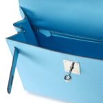 Hermes Celeste Epsom Sellier Kelly Palladium Hardware - Image 4