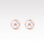 Louis Vuitton Color Blossom Sun Ear Stud, Pink Gold And White Mother-of-Pearl - Earrings