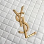SAINT LAURENT ICARE MAXI SHOPPING BAG IN QUILTED Calfskin WHITE - Bag - Image 8