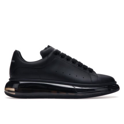 Alexander McQueen Black Shiny Sole - Shoes