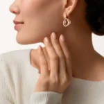 Cartier LOVE Earrings, Half-Paved, Multiwear - Image 5