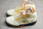 Off-White x Air Jordan 5 Retro SP 'Sail' - Shoes - Image 8