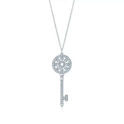 Tiffany Keys Petals key pendant Necklace
