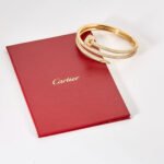 Cartier Juste un Clou bracelet, double, half-paved - Image 8