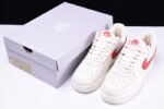 Nike Air Force 1 07 White Sport Red New Shoes 31512 - Shoes - Image 3