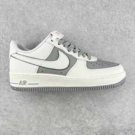 Nike Air Force Fashion White Grey - Shoes