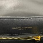 SAINT LAURENT Loulou Toy quilted leather shoulder bag black - Bag - Image 8