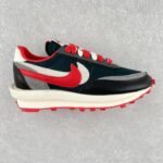 Nike x Undercover x sacai x LDWaffle Midnight Spruce University Red sneakers - Shoes