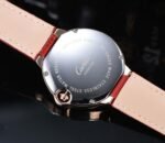 Cartier Ballon Bleu de Cartier Red Strap Watch - Image 5