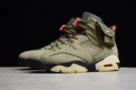Travis Scott Air Jordan 6 Medium Olive Cactus Jack CN108 - Shoes - Image 9