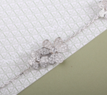 Van Cleef & Arpels Vinatge Frivole bracelet, 5 flowers, White gold, diamonds - Image 8
