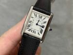 Cartier Tank Must SolarBeat™ watch Cartier watch, White Gold, Small Model - Image 5