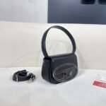 Diesel 1DR Shoulder Bag - Black - Bag - Image 2