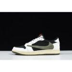 Jordan 1 Retro Low OG SP Travis Scott Olive (W) DZ413 - Shoes