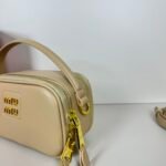 Miu Miu Leather Shoulder Bag - Image 6