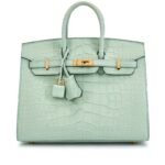 [TOP] Hermes Vert deau Matte Mississippiensis Alligator Birkin Sellier Gold Hardware - Image 3
