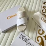 CHLOE CHLOÉ 'MILA' SLIDES SANDALS SLIPPERS - Shoes - Image 7