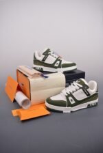 Louis Vuitton Trainer Sneakers (High Quality Version) - Shoes - Image 3