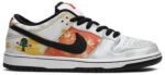 Nike SB Dunk Low 'Tie‑Dye Raygun ‑ White' - Shoes - Image 2