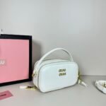 Miu Miu Leather Shoulder Bag - Image 2