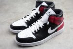 Air Jordan 1 Mid black noble red BQ647 - Shoes - Image 5