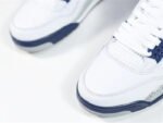Jordan 4 RetroWhite Midnight Navy - Shoes - Image 6