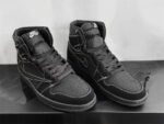 Travis Scott x Air Jordan 1 high OG Black Phantom - Shoes - Image 3