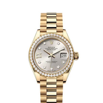 Rolex Datejust Rolex watch, Oystersteel, Yellow Gold, Diamonds, Classic Size