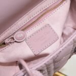 Dior Mini Lady Dior Bag Purple Ultramatte Calfskin - Bag - Image 8