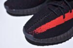Yeezy Sup Boost 350 V2 BLACK AND RED - Image 5