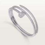 Cartier Juste un Clou bracelet, double, half-paved