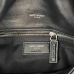 SAINT LAURENT Loulou Puffer Small Quilted Leather Shoulder Bag Black - Bag - Image 10