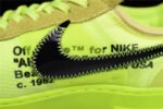 NIKE X OFF WHITE Air Force 1 Low Volt Sneakers - Green - Shoes - Image 11