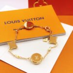 Louis Vuitton LV Color Blossom BB Multi-Motifs Bracelet,Gold, White Mother-of-Pearl And Diamonds - Bracelet - Image 4