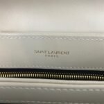 SAINT LAURENT Loulou Toy quilted leather shoulder bag cream - Bag - Image 7