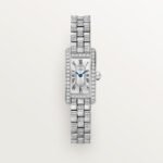 Cartier Tank Américaine Cartier watch, White Gold, Diamonds, Small Model