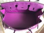 Hermes Birkin Togo Retourne Bag Golden-Purple Bag - Image 8