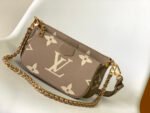 Louis Vuitton Multi Pochette Accessoires Crossbody Brown Bag - Image 2