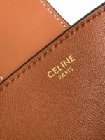 Celine Louise Medium Smooth Cowhide Handbag - Brown Bag - Image 7